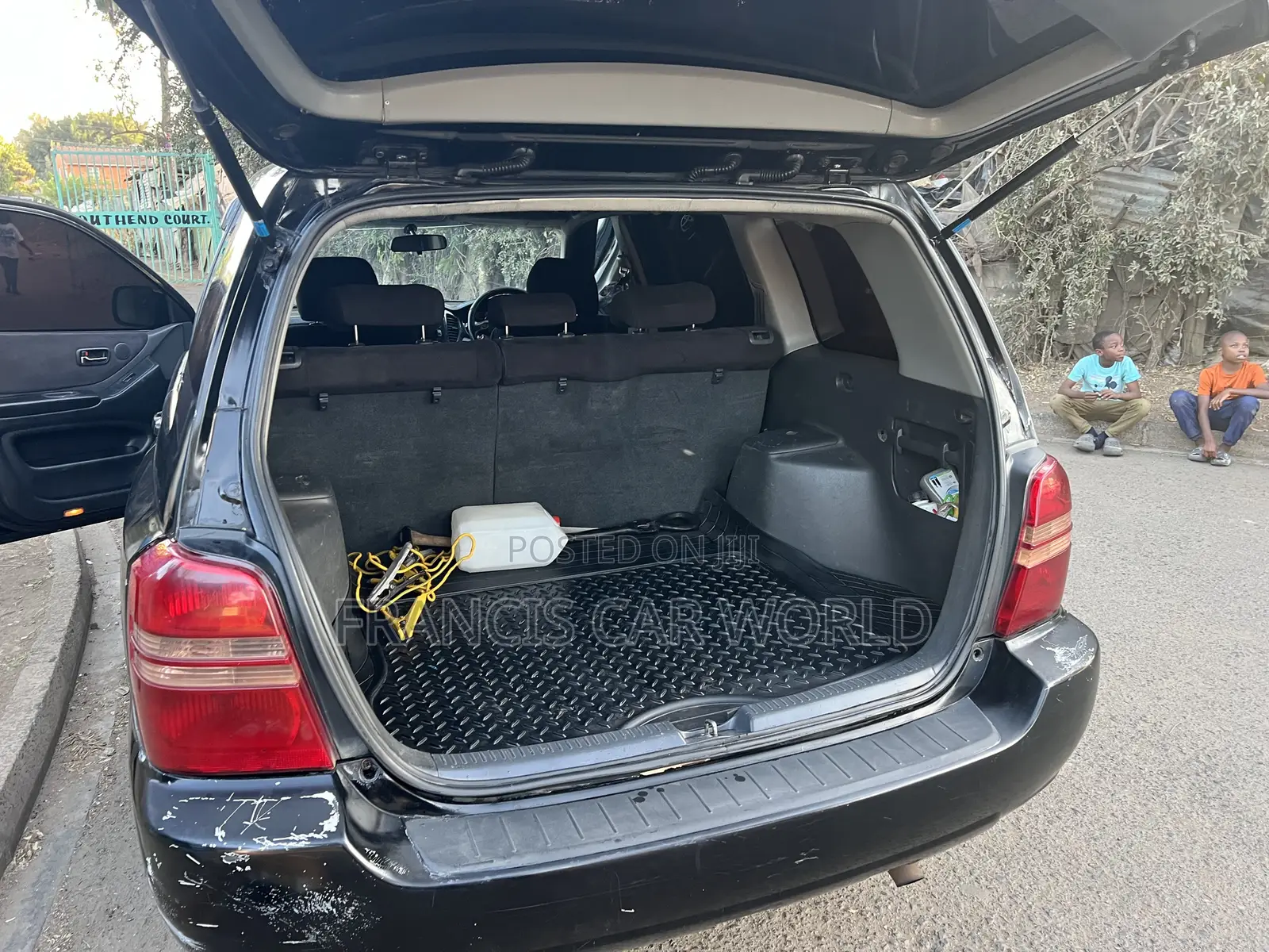 Toyota Kluger 2006 Black