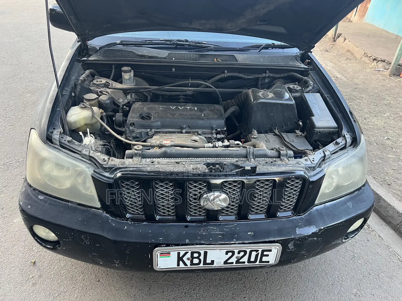 Toyota Kluger 2006 Black