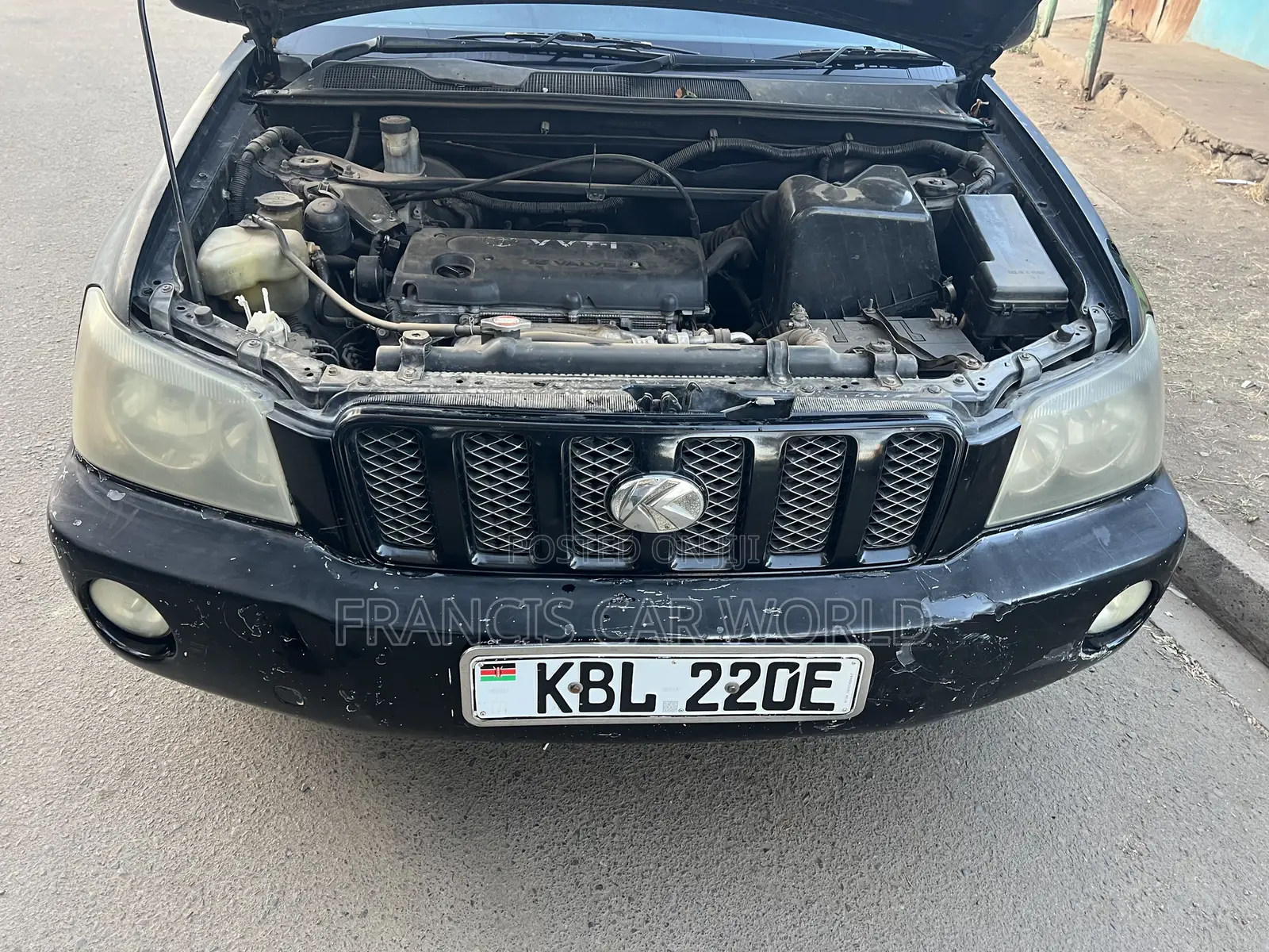 Toyota Kluger 2006 Black