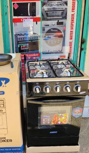 Ecomax 50×55 Full Gas Cooker – 4 Gas Burners