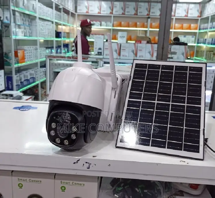 V380 4g Solar Camera Single Lens None Electirc 4g Connection