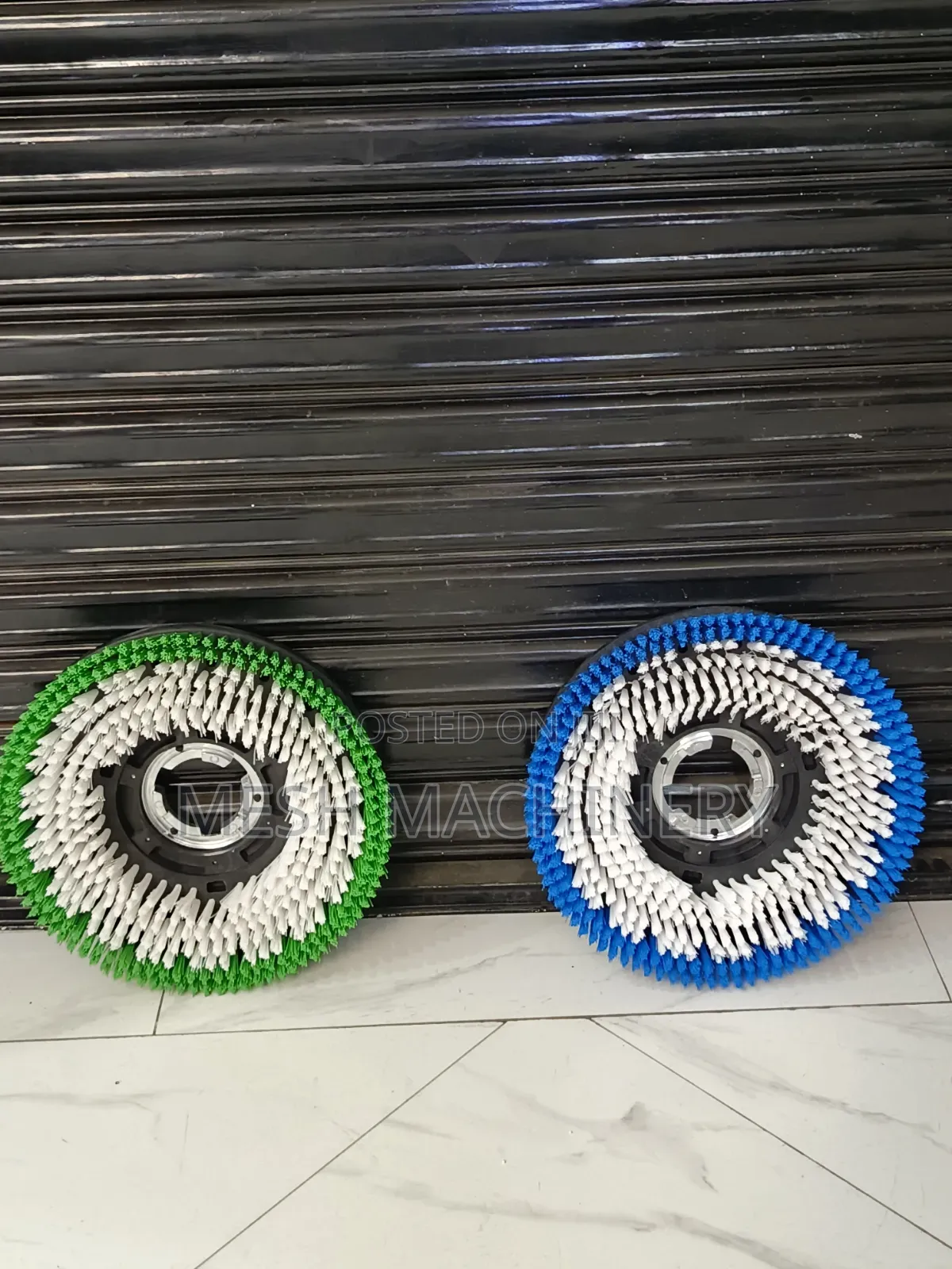 Commercial Floor Scrubber Hard & Soft Brush Set Per Pair