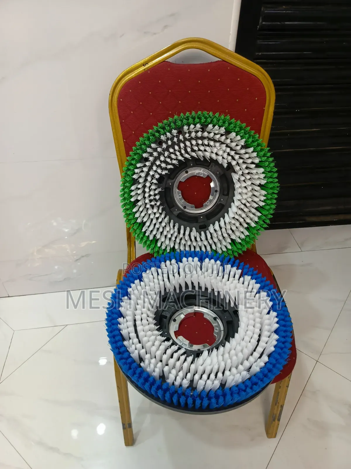 Commercial Floor Scrubber Hard & Soft Brush Set Per Pair