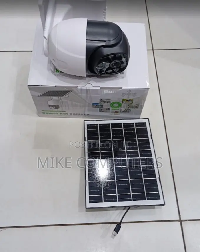 4G V380 Pro 4 Lens CCTV Camera – Solar Supplied