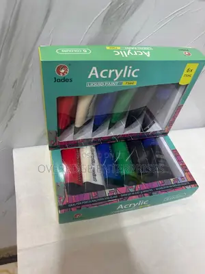 Acrylic Paints 6 Pieces