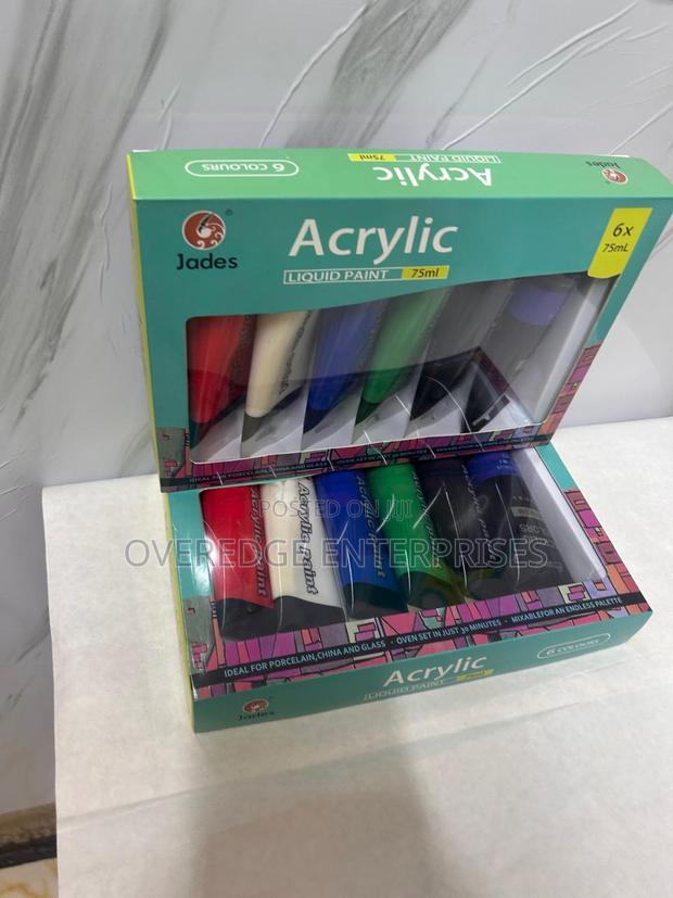 Acrylic Paints 6 Pieces - main view