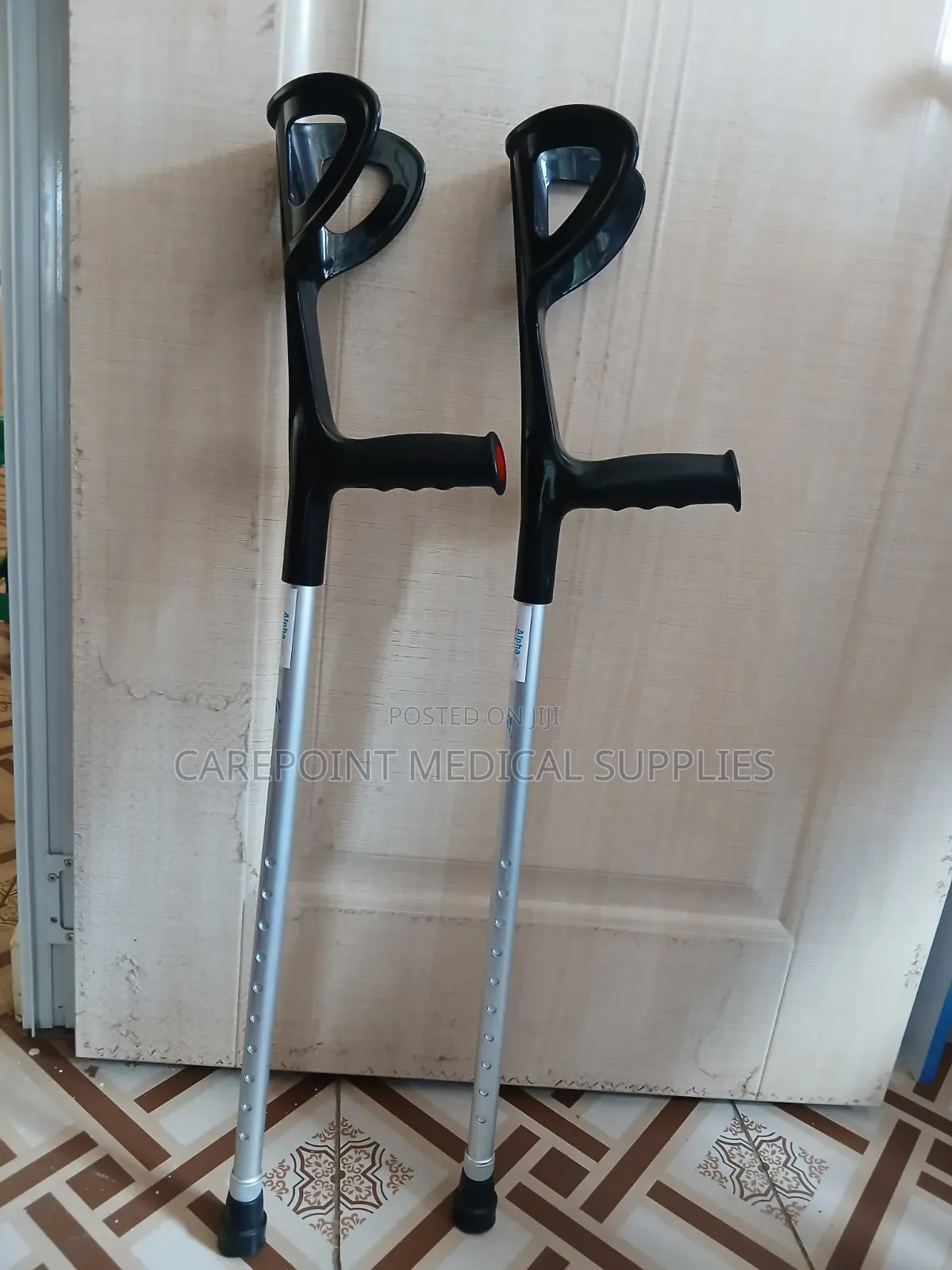 Open Arm Crutches