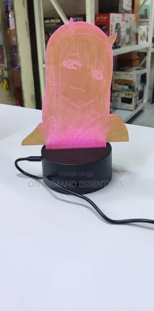 Anime Acrylic LED Night Light Eye-Catching Anime Character Design