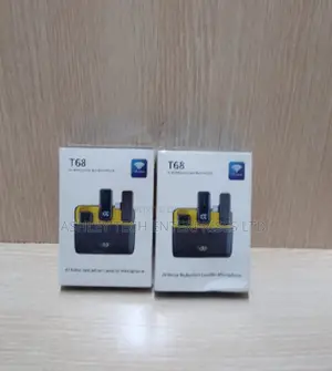 T68 Dual Lavalier Wireless Mic – Advanced Audio