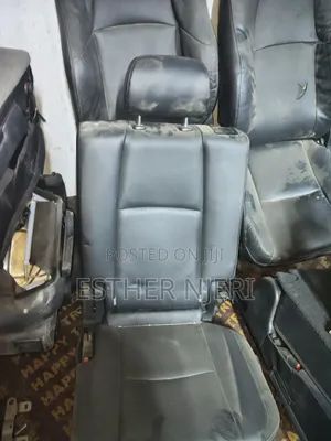 Ex Japan Leather Prado Third Raw Seat Available