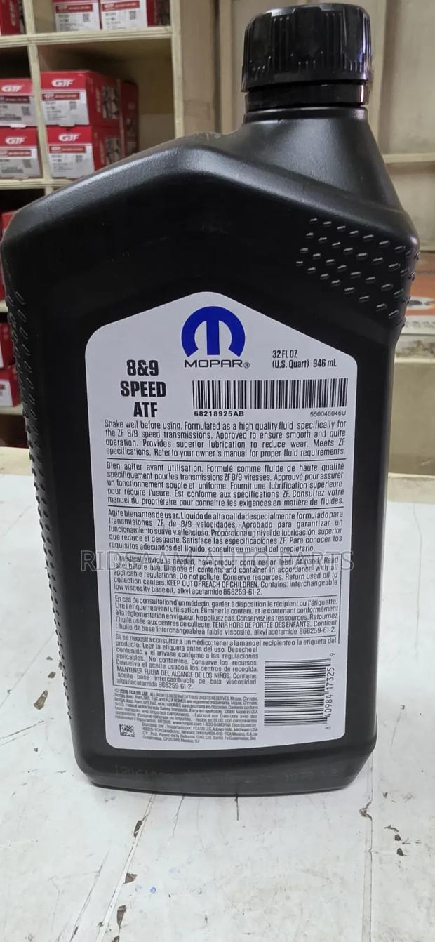 8&9 Speed Atf Mopar - thumbnail 2