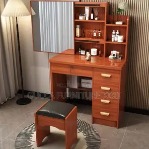 Sliding Mirror Vanity Dressing Table