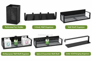 7Pcs Multipurpose Metal Organizers Strong & Durable Magnetic