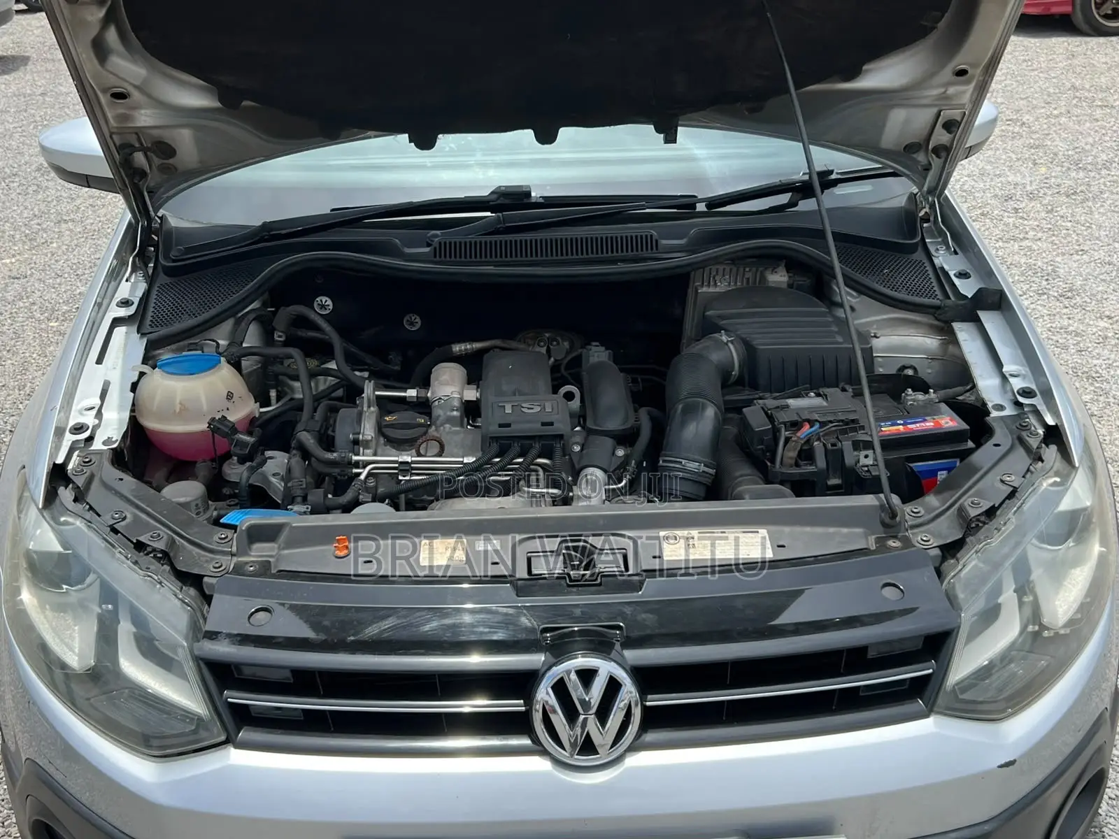 Volkswagen Polo 2012 Gray