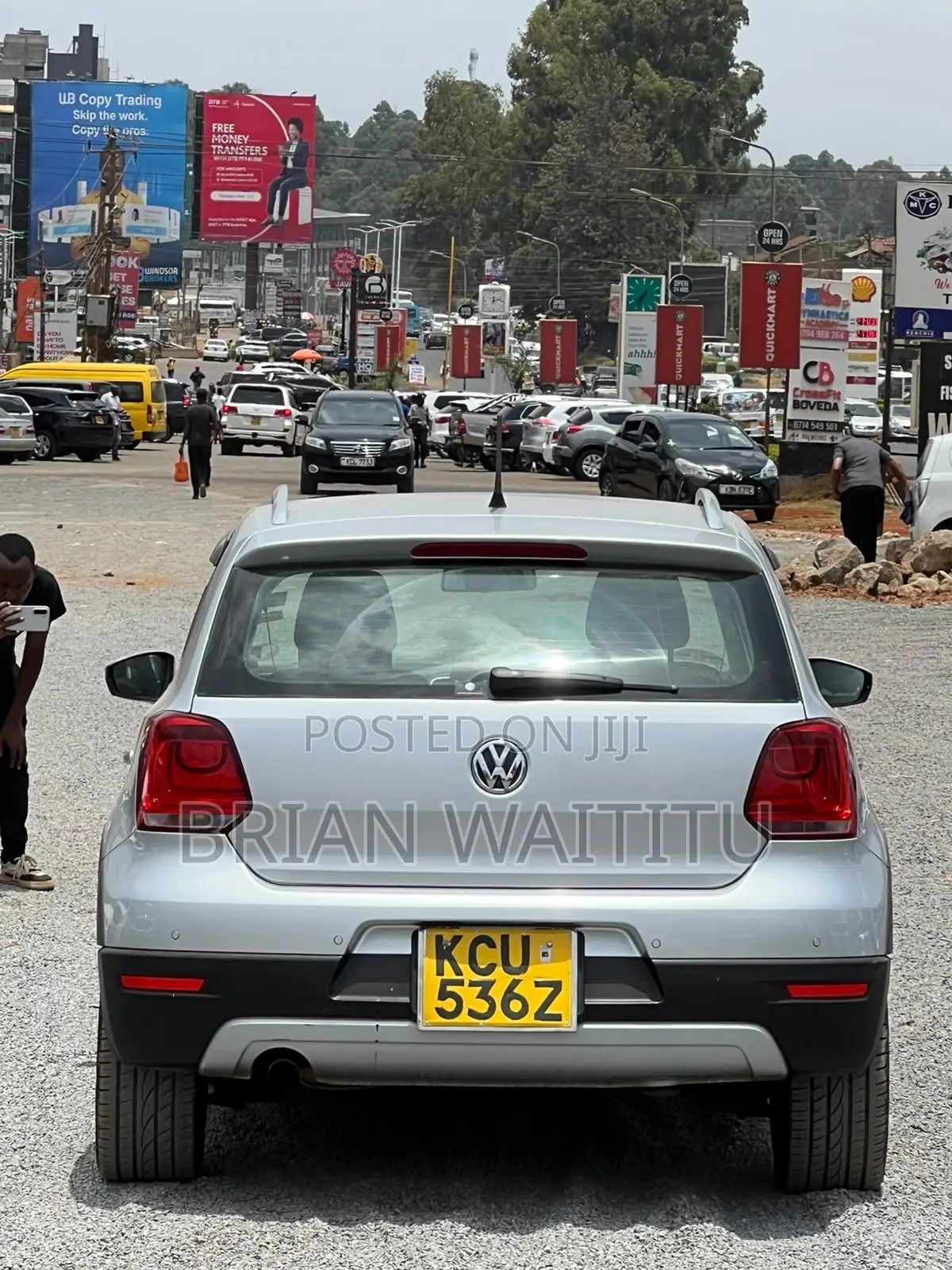 Volkswagen Polo 2012 Gray
