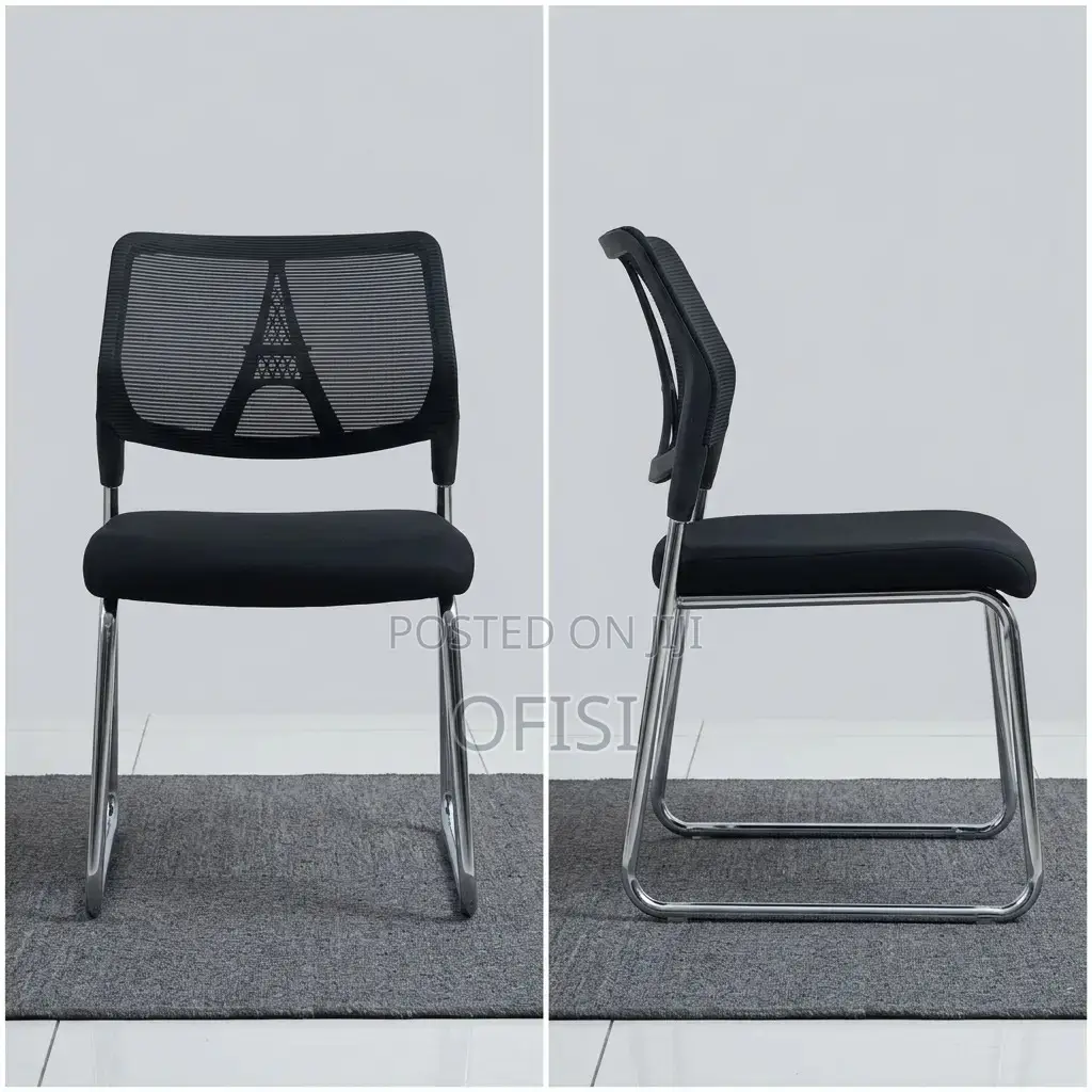 Office Chair; Stackable Mesh Visitor Office Chair