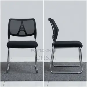 Office Chair; Stackable Mesh Visitor Office Chair