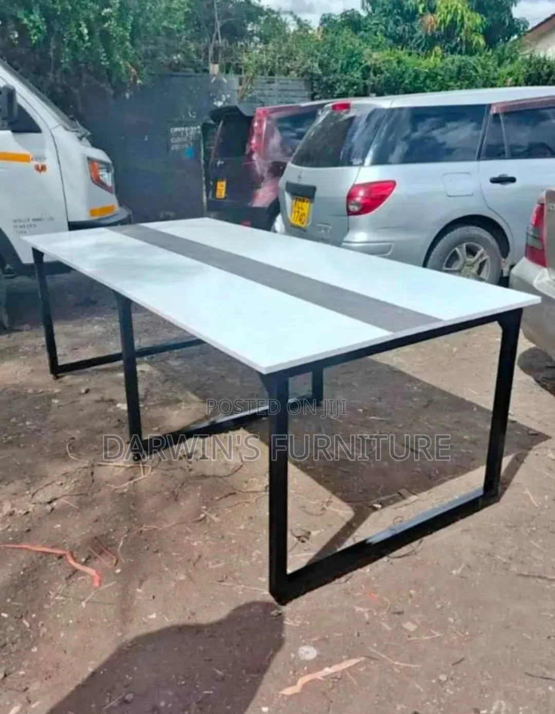 White Conference Table