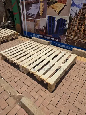 4 by 6 Detachable Simple Pallet Bed- Easy Assembly. Gog06