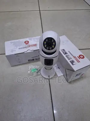 Dual Lens V380 Pro Bulb PTZ Quality Bulb Camera – PTZ Nanny Camera