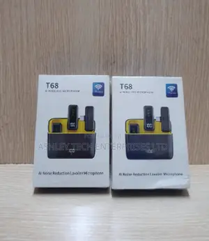 T68 Wireless Lavalier Microphone – Clear & Stable Sound
