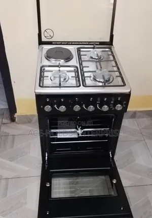 3+1 Sarahtech 50*55 Standing Cooker With Rotisserie/ Electric Oven