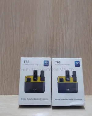 T68 Dual Clip Mic – Wireless Interview Microphone