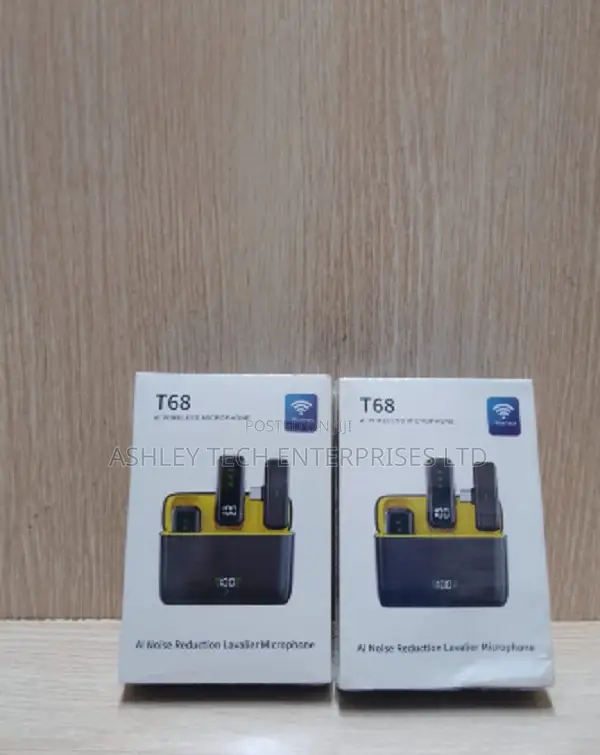 T68 Dual Clip Mic – Wireless Interview Microphone