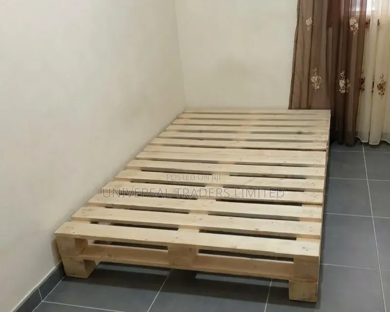 4×6 Modern Detachable Pallet Bed-Clean Finish. 04