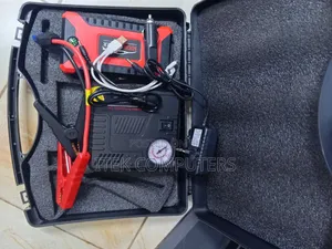 Rechargeable Car Jump Starter Kit With Fast Tyre Inflation Pump System