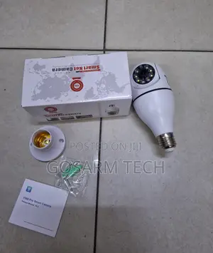 WiFi Connectivity Single Lens Bulb PTZ Camera V380 App