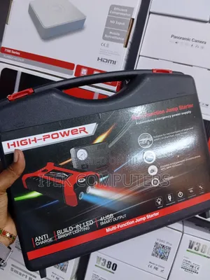 Portable Car Booster Pack With Air Compressor for Roadside Emergencies