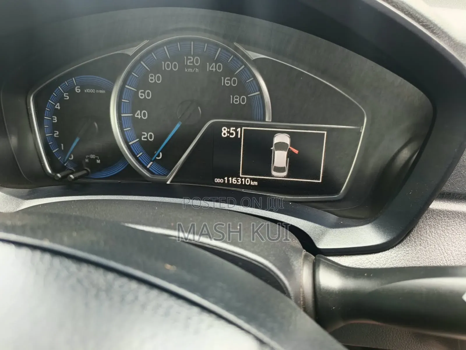 Toyota Axio 2014 Blue