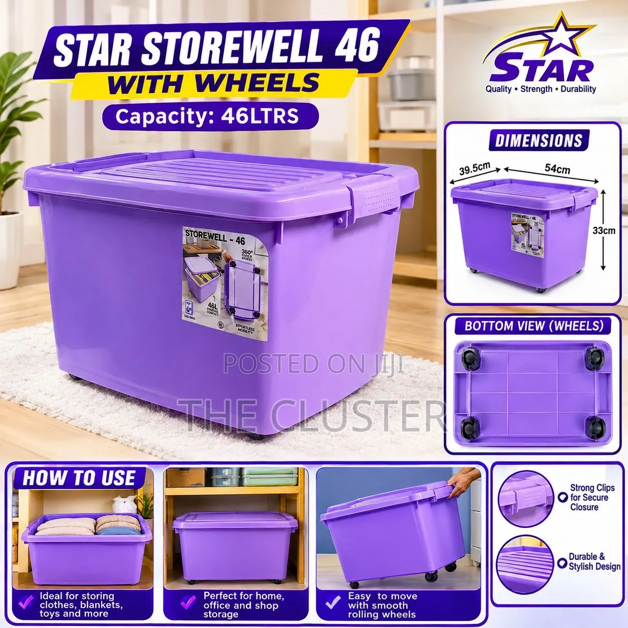 Star Storewell 46 With Wheels