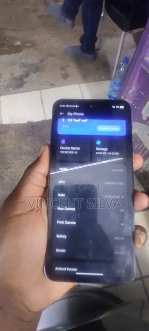 Tecno Pop 10 64 GB Gray