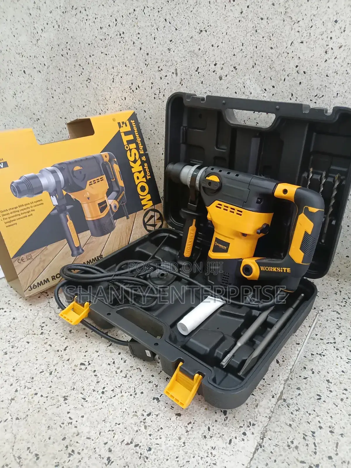 Powerful Worksite Rotary Hammer Drill