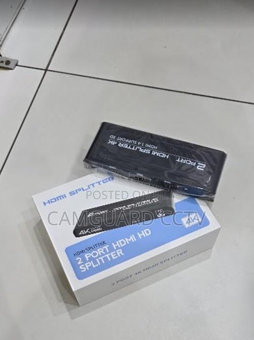 2 Port HDMI Splitter Box 1 Input 2 Output HDMI Switch Adapter - main view