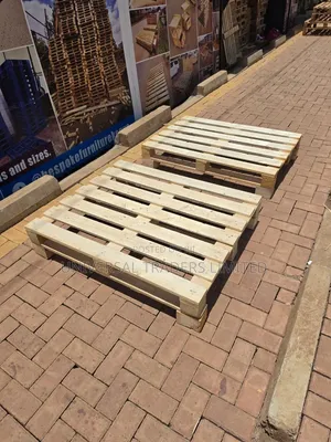 4×6 Simple Wooden Pallet Bed-Strong Durable. Gig01