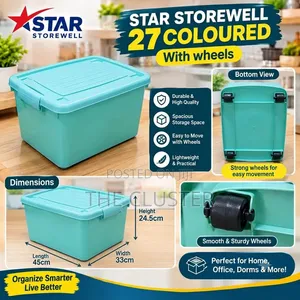 Star Storewell 27 Coloured With Wheels