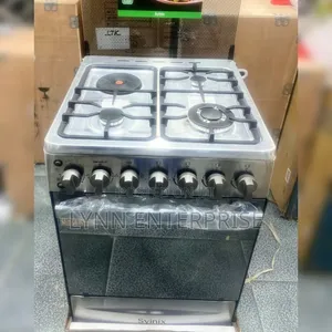 Syinix New Model 60by60
Standing Cooker 3+1
<>Rapid Hotplate
<>Auto I