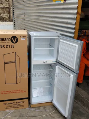 at 24500- Volsmart 138L Double Door Energy Efficient Refrigerator