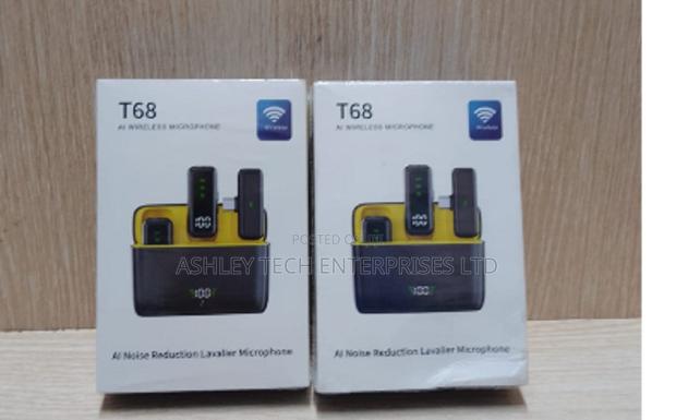 T68 Advanced Dual Wireless Lavalier Microphone - main view