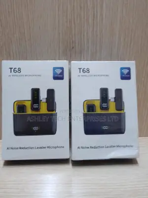T68 Wireless Dual Mic – Ideal for TikTok & YouTube