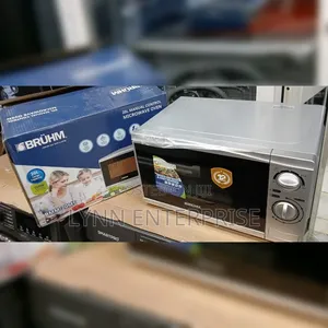 Bruhm 20L Silver Manual Microwave