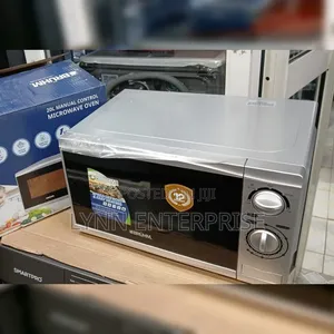 Bruhm 20L Silver Manual Microwave