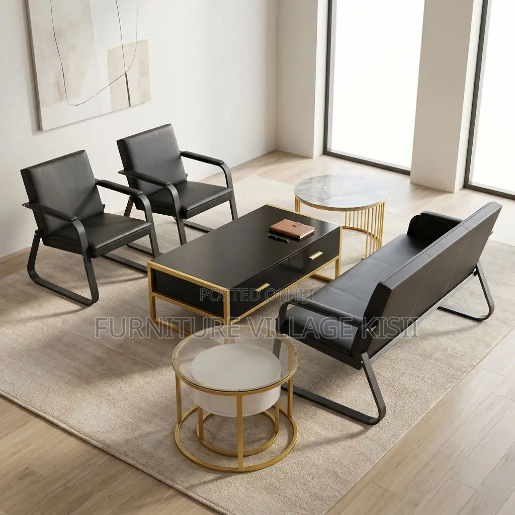 5-Seater Reception Waiting Office Sofa