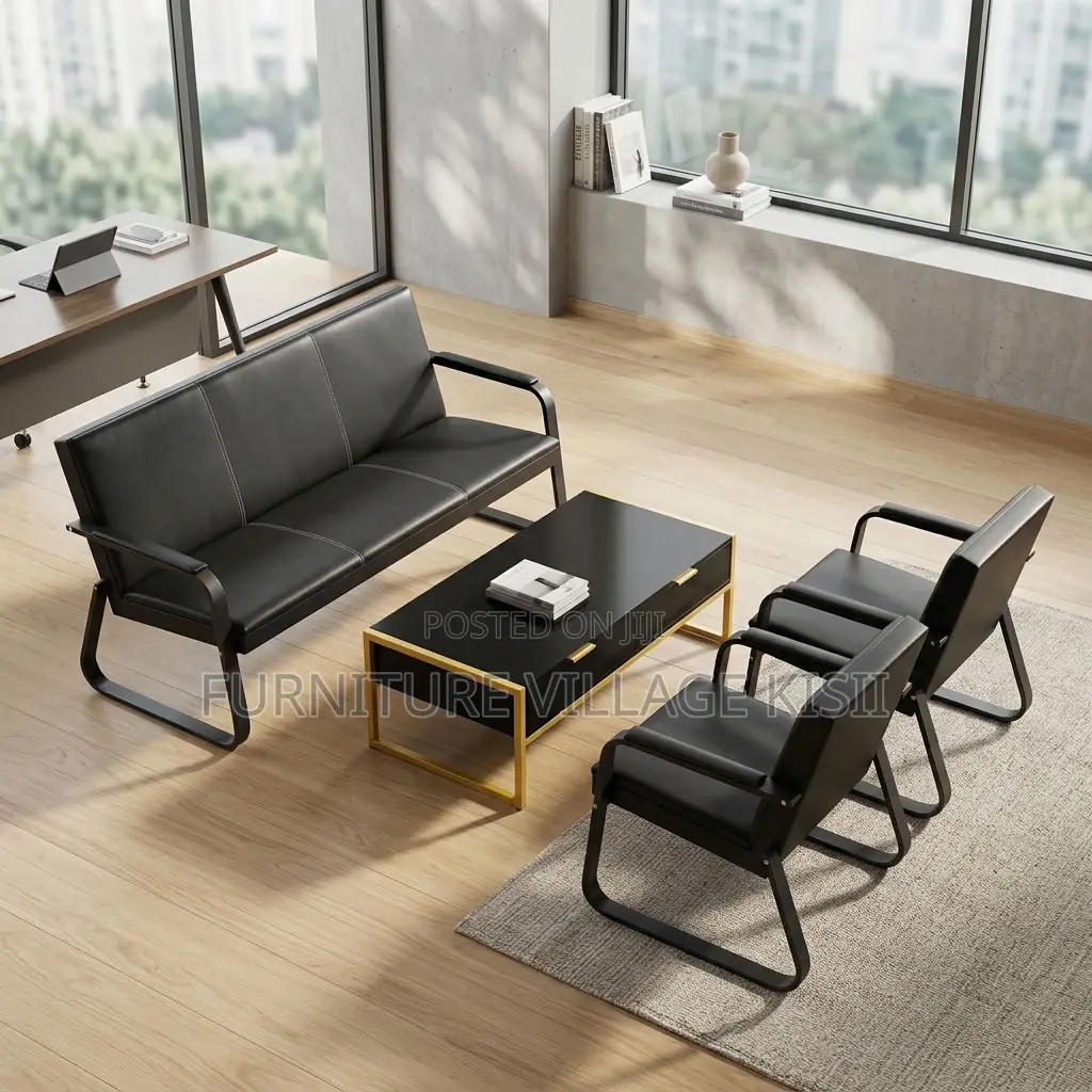 5-Seater Reception Waiting Office Sofa