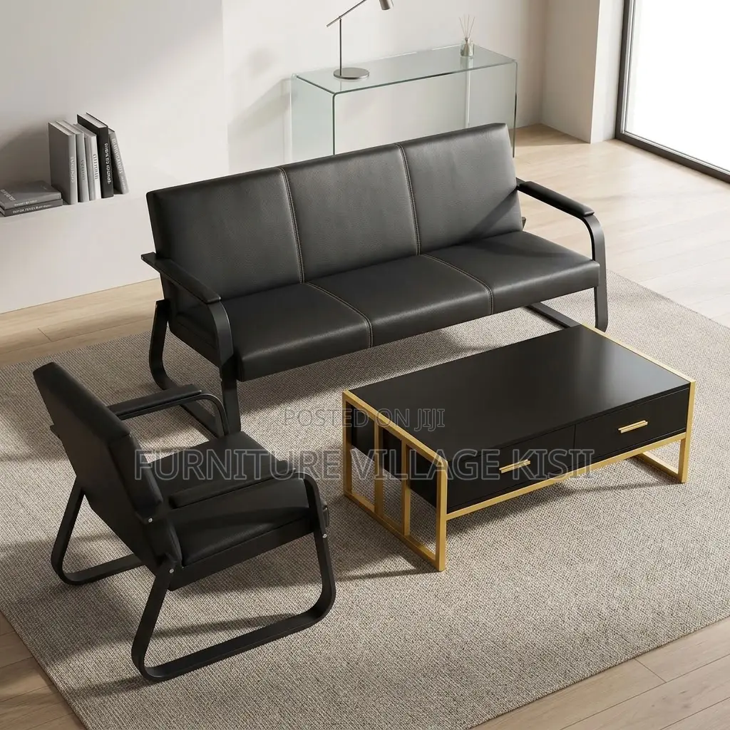 5-Seater Reception Waiting Office Sofa