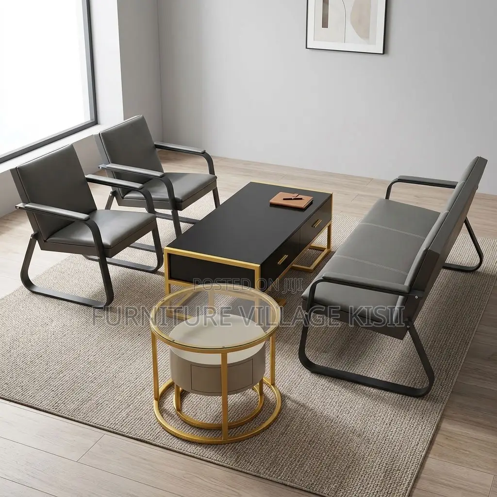 5-Seater Reception Waiting Office Sofa