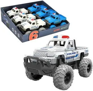 Toy Police Vehicles for Kids Truck With Big Wheel Police Car Toy